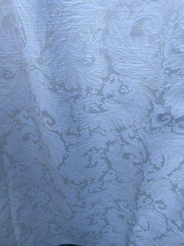 Pair cream damask jacquard - pair,