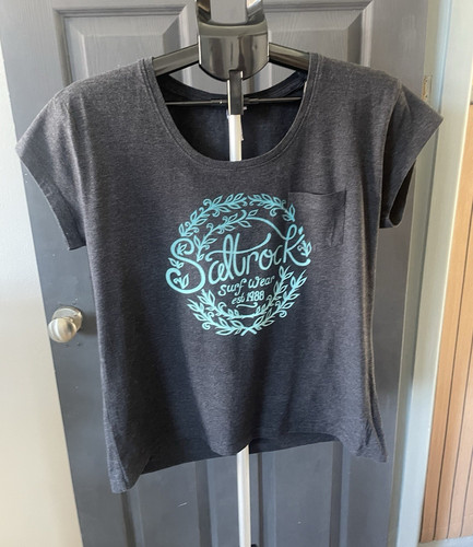 Saltrock grey graphic logo - graphic,