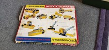 MECCANO No4 Kit Not Complete, inc Building Manual, Good For Spare parts