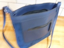 LADIES PAVERS HANDBAG, NAVY