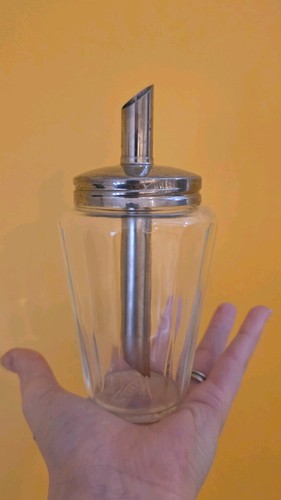 Retro vintage glass - glass, sugar