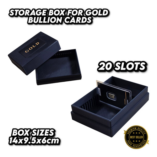 Premium gold bullion card - gold,