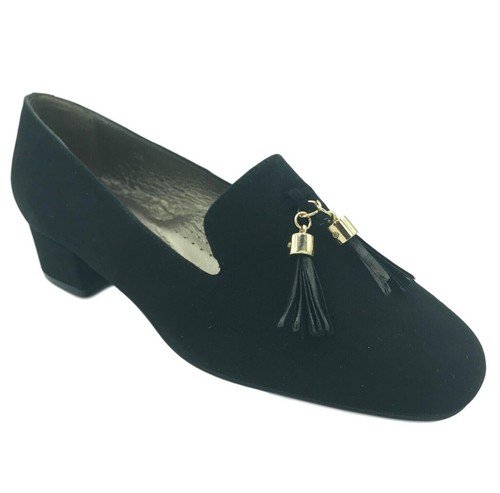 Cefalu tassel loafers - tassel, black