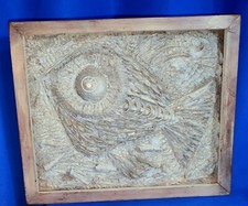 Very Quirky Framed Plaster 3-D