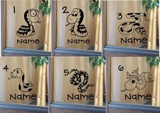 Customised Vivarium Decal Sticker  ** Snakes **