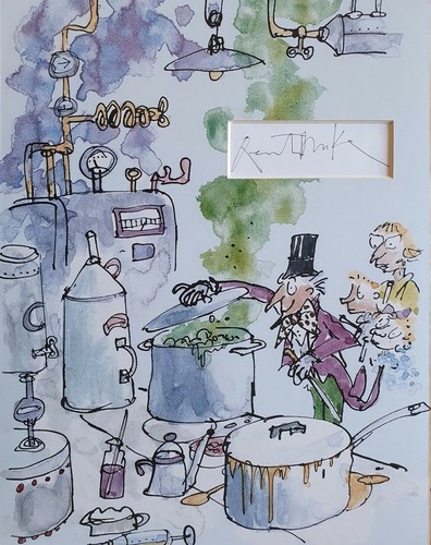 Quentin blake signed 14x11 - quentin,