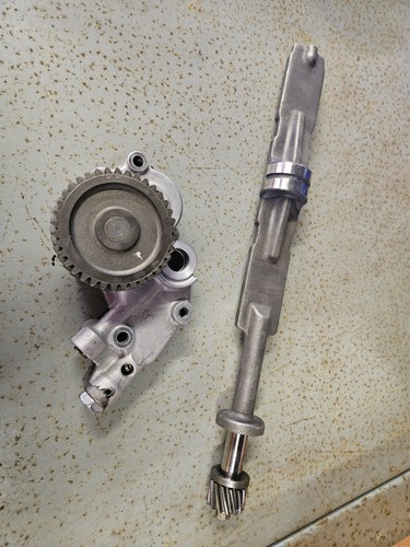 Engine oil pump and - oil,