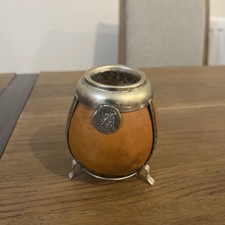 Vintage Yerba Mate Gourd with