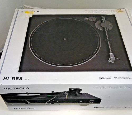 Victrola res black - victrola, hi-res