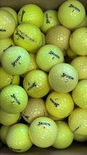 25 x SRIXON Z-STAR YELLOW MIXED MODEL GOLF BALLS - PRACTICE & PLAY