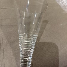  Crystal  STRATA Fluted Champagne Glass/Flute  JASPER CONRAN Wedgwood 