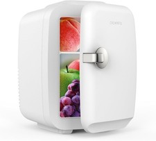 CROWNFUL Mini Fridge 4L