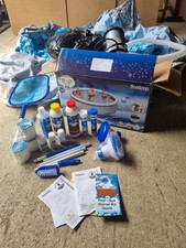 Bestway Fast Set Quick Up 10ft Round Inflatable Family Swimming Pool Full Kit