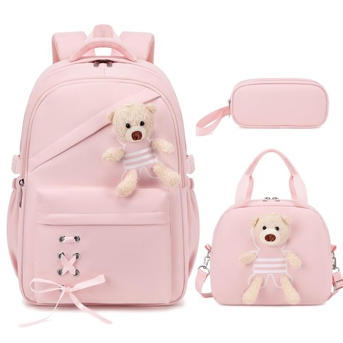Girls school backpacks pcs - 3,