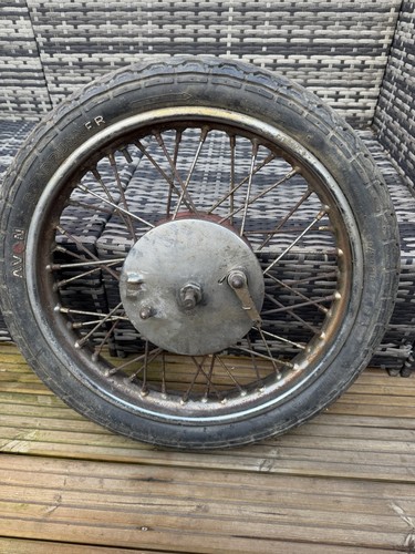 Triumph t90 front wheel - triumph,