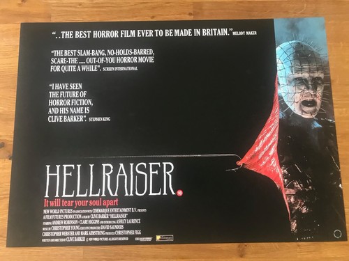 Poster hellraiser 420mm x - hellraiser,