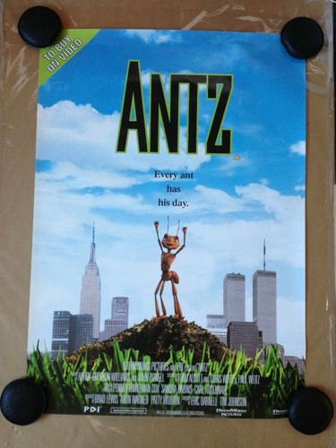Antz movie original poster - antz,