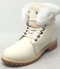 Womens Winter Boots Fur Lined Warm Snow Waterproof Lace Up Ankle Shoes UK Size