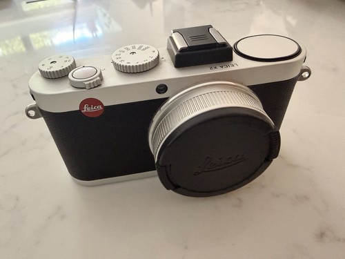 Leica silver 2mp camera - leica,
