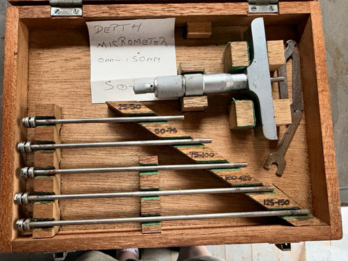 Mitutoyo depth micrometer - depth,