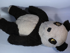 Vintage panda stuffed teddy - panda,