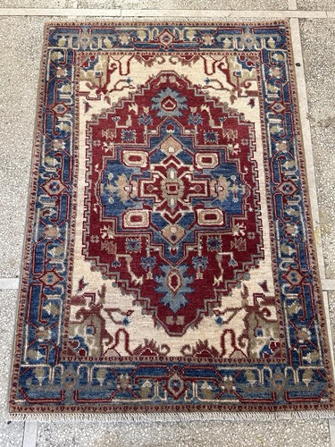 Red hand knotted oriental - red,