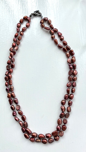 Genuine pearl double - genuine,