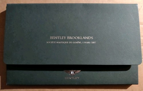 Bentley brooklands société - bentley,