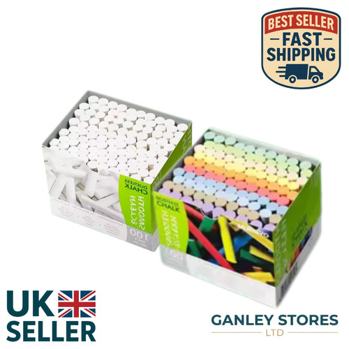 100 pcs dustless - 100, chalk