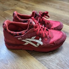 Asics Gel Lyte 5 Valentines Day Trainers UK Size 5 H556L 2301 Running Shoe Red