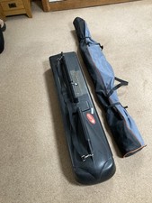Ski hard shell carry case