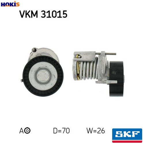 Belt tensioner vribbed - belt,