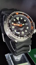 Seiko NH35A Automatic 47.5mm Military Pro Dive Watch - 300m - Steeldive Tuna