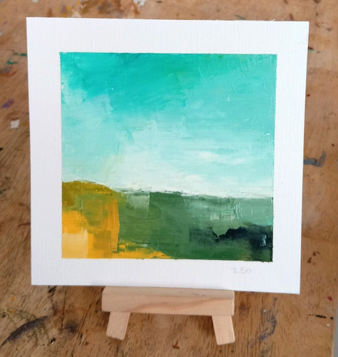 Landscape original oil - landscape,