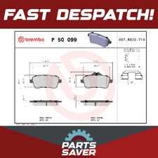Brake Pads Set fits MERCEDES