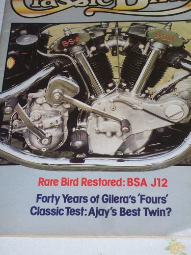 Classic bike gilera - bike, 12/78