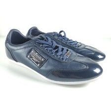 Firetrap Dr Jolly Leather Casual Shoes Trainers - Navy - UK Size 8 - Worn Once 
