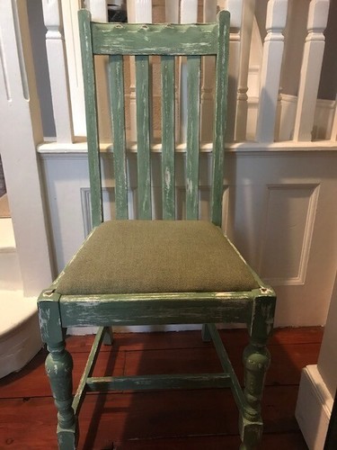 Distressed sage green dining - distressed, sage-green