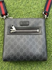 Gucci pouch messenger bag men's authentic with receipt read description