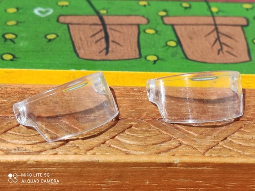 Playmobil visors helmets - x2,