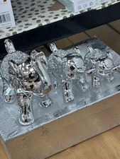 NEW Set Of 3 CRUSHED Diamond