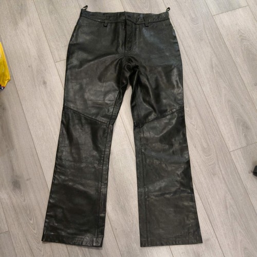 Vintage black genuine real - vintage,