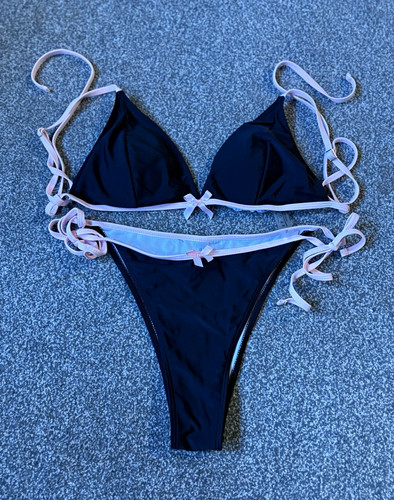 Black pink triangle - triangle, bikini