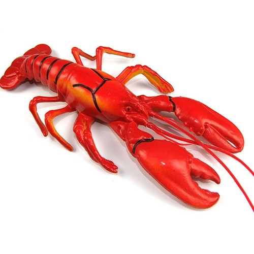 Lifelike red lobster model - lifelike,
