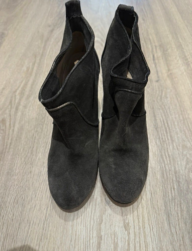 Massimo dutti grey suede - grey,