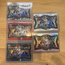 2024-25 Select EPL Archie Gray 5 Card Lot Zebra Red Wave Dragon Scale Silver