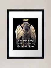 Angel dogs - Mastiff Framed