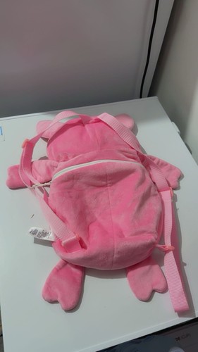 Percy pig plush backpack - percy,