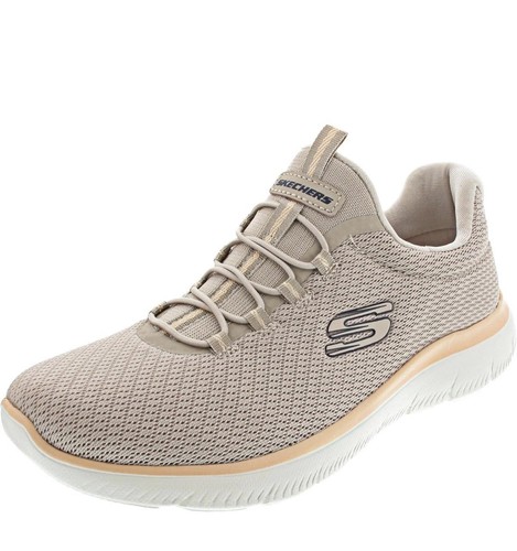Skechers beige lace - skechers,