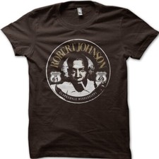 Robert Johnson Best Ever Blues Guitar Crossroads devil printed t-shirt 9094